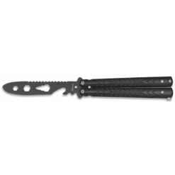 Couteau Papillon D'entrainement Noir Albainox