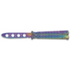 Couteau Papillon D'entrainement Rainbow