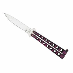 Couteau Papillon Herbertz 257823 Manche Rouge Marbré