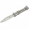 Couteau Papillon Max Knives P35S En Acier Finition Silver