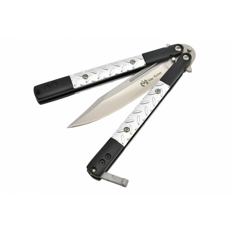 Couteau Papillon Max Knives P37 Manche Aluminium 4 Couteau Papillon Max Knives P37 Manche Aluminium – Image 4