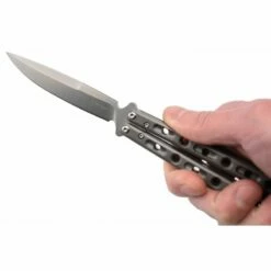 Couteau Papillon Max Knives P40S Manche Titane -Des Couteaux Soldes Magasin couteau papillon max knives p40s manche titane 6