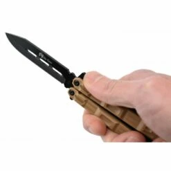Couteau Papillon Max Knives P41M Marron -Des Couteaux Soldes Magasin couteau papillon max knives p41m marron 6