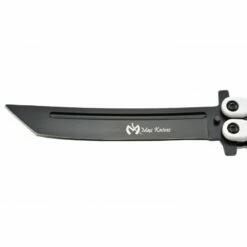 Couteau Papillon Max Knives P46B 3Cr13 Aluminium Blanc/noir 6 Couteau Papillon Max Knives P46B 3Cr13 Aluminium Blanc/noir -Des Couteaux Soldes Magasin couteau papillon max knives p46b 3cr13 aluminium blancnoir 1