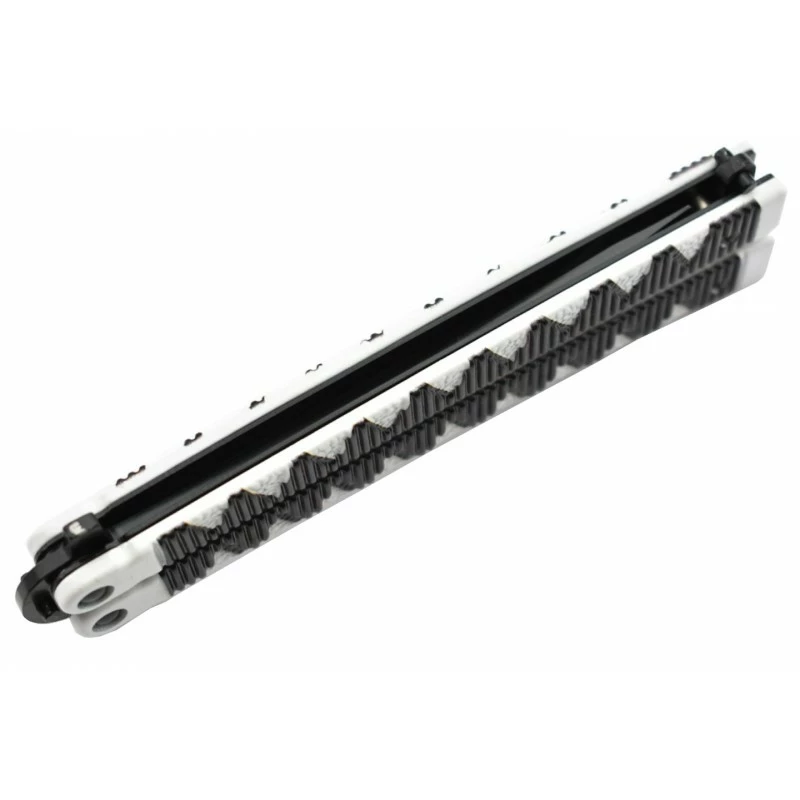 Couteau Papillon Max Knives P46B 3Cr13 Aluminium Blanc/noir 5 Couteau Papillon Max Knives P46B 3Cr13 Aluminium Blanc/noir – Image 5