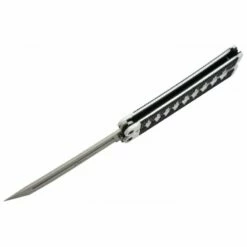 Couteau Papillon Max Knives P46S 3Cr13 Aluminium Blanc/noir -Des Couteaux Soldes Magasin couteau papillon max knives p46s 3cr13 aluminium blancnoir 2