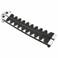 Couteau Papillon Max Knives P46S 3Cr13 Aluminium Blanc/noir -Des Couteaux Soldes Magasin couteau papillon max knives p46s 3cr13 aluminium blancnoir 4