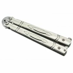 Couteau Papillon Max Knives P55S 3Cr13 Acier Silver -Des Couteaux Soldes Magasin couteau papillon max knives p55s 3cr13 acier silver 1
