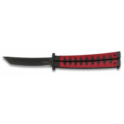 Couteau Papillon Ninja Rouge Albainox