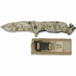 Couteau Pliant FOS K25 Noir/coyote 19940-A