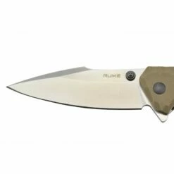 Couteau Ruike P843-W 12C27/G10 Tan -Des Couteaux Soldes Magasin couteau ruike p843 w 12c27g10 tan 1