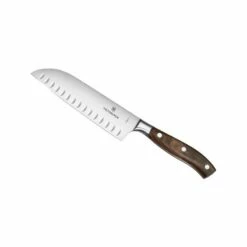 Couteau Santoku Alvéolé Victorinox Grand Maître Rosewood Forgé 17cm