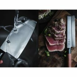 Couteau Santoku Kai Seki Magoroku Redwood 17cm 5 Couteau Santoku Kai Seki Magoroku Redwood 17cm -Des Couteaux Soldes Magasin couteau santoku kai seki magoroku redwood 17cm 2