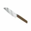 Couteau Santoku Victorinox Swiss Modern Alvéolé 17cm Noyer