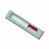 Couteau Santoku Victorinox SwissClassic 17cm Alvéolé Rouge - En Boîte