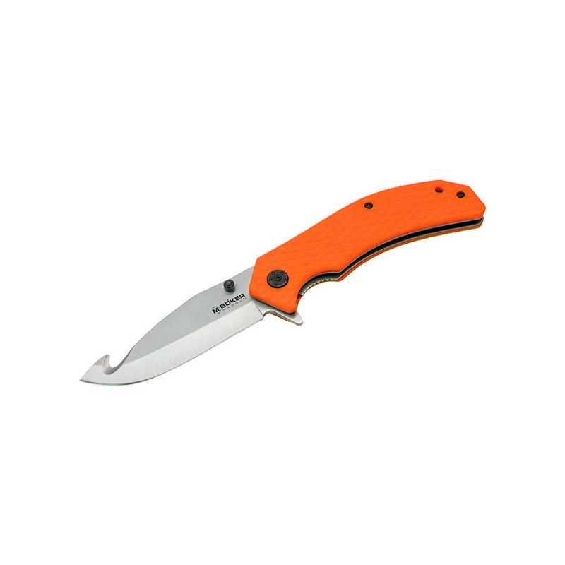 Couteau Sar Tec Folder Böker Magnum Manche Orange 1 Couteau Sar Tec Folder Böker Magnum Manche Orange