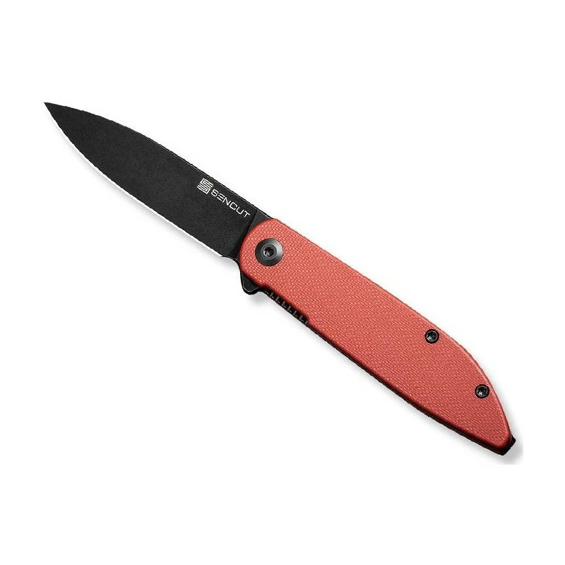 Couteau Sencut Bocll II G10 Rouge Blackwash 1 Couteau Sencut Bocll II G10 Rouge Blackwash