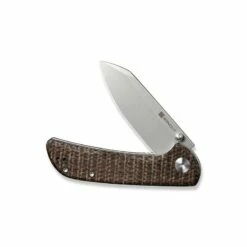 Couteau Sencut Fritch Micarta Marron Stonewashed -Des Couteaux Soldes Magasin couteau sencut fritch micarta marron stonewashed 3