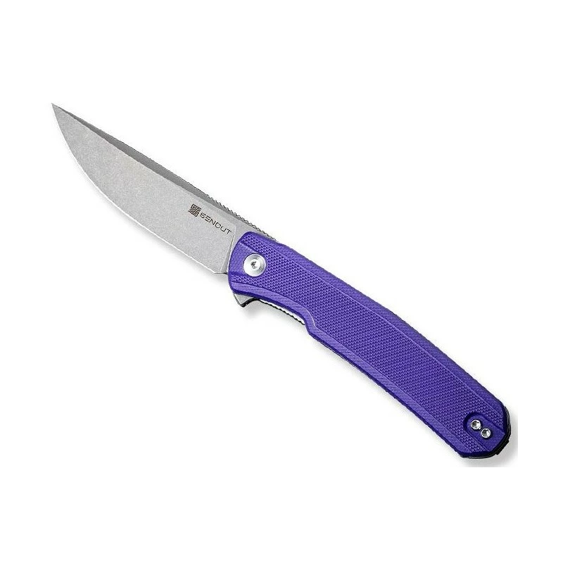 Couteau Sencut Scitus G10 Violet Stonewashed 1 Couteau Sencut Scitus G10 Violet Stonewashed