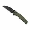 Couteau Sencut Watauga Micarta Vert Foncé Blackwash
