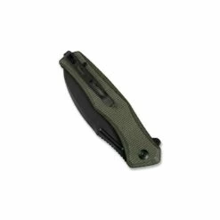 Couteau Sencut Watauga Micarta Vert Foncé Blackwash -Des Couteaux Soldes Magasin couteau sencut watauga micarta vert fonce blackwash 4