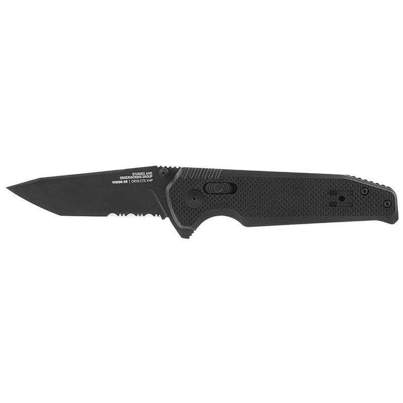 Couteau SOG Vision XR Lame Tanto Mixte 1 Couteau SOG Vision XR Lame Tanto Mixte