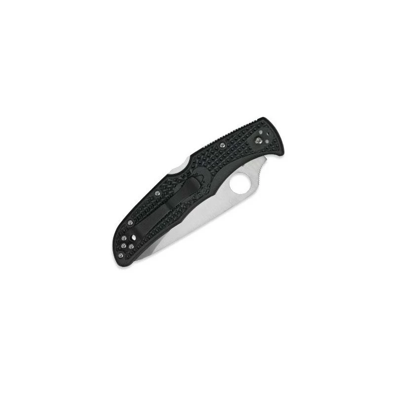 Couteau Spyderco Endura 4 Noir à Dents C10PSFG 2 Couteau Spyderco Endura 4 Noir à Dents C10PSFG – Image 2