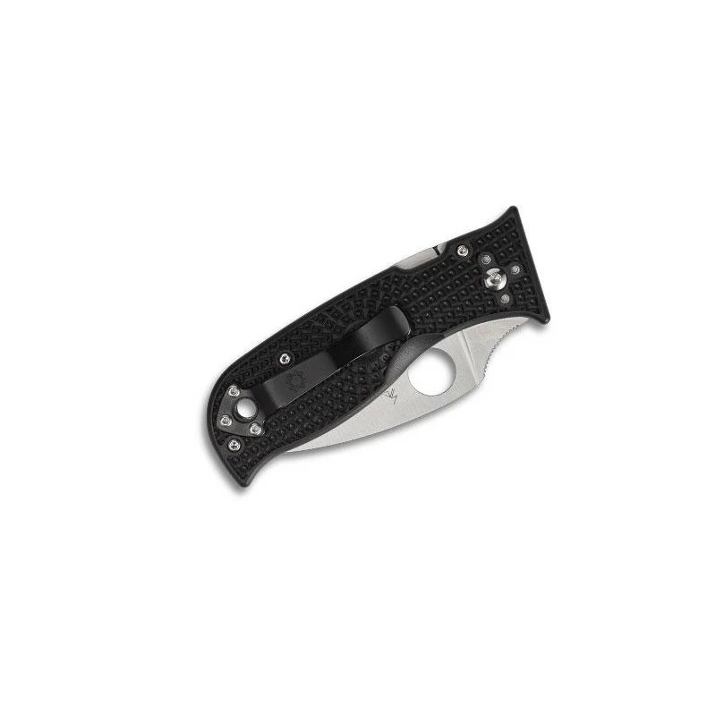Couteau Spyderco Lil' Temperance 3 Noir à Dents 2 Couteau Spyderco Lil' Temperance 3 Noir à Dents – Image 2