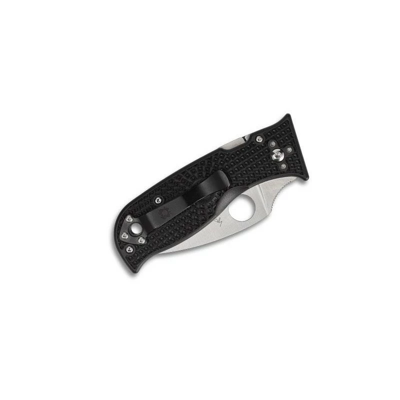 Couteau Spyderco Lil' Temperance 3 Noir Lisse 2 Couteau Spyderco Lil' Temperance 3 Noir Lisse – Image 2