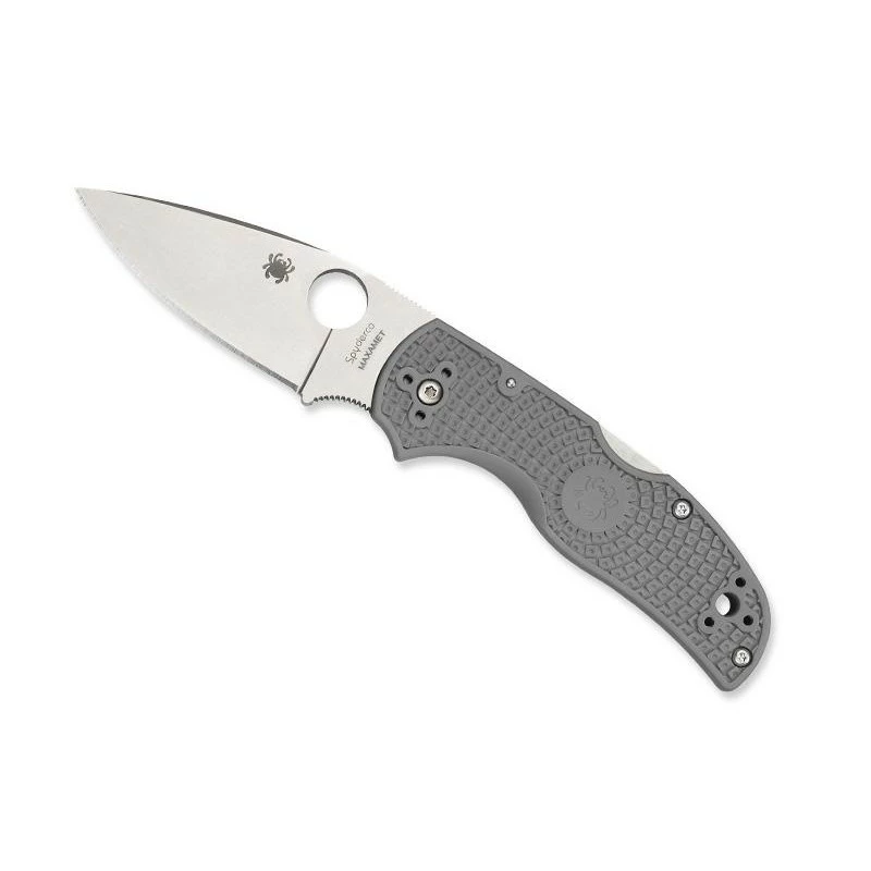 Couteau Spyderco Native 5 Maxamet Gris 1 Couteau Spyderco Native 5 Maxamet Gris