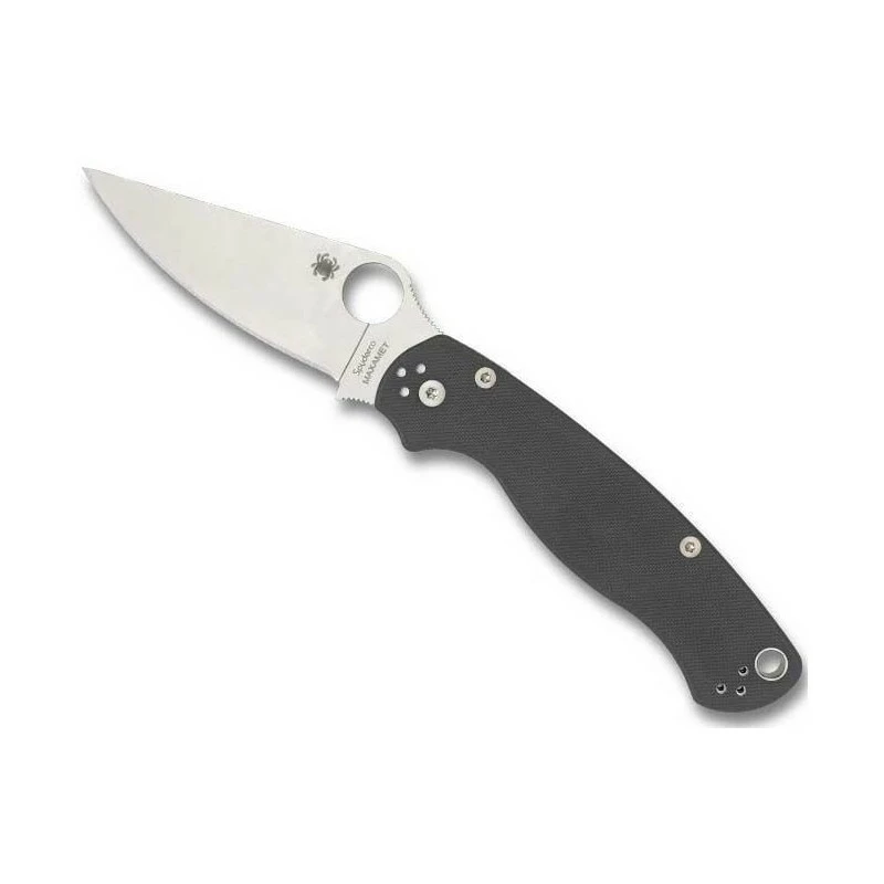 Couteau Spyderco Para Military 2 Maxamet G10 Gris 1 Couteau Spyderco Para Military 2 Maxamet G10 Gris