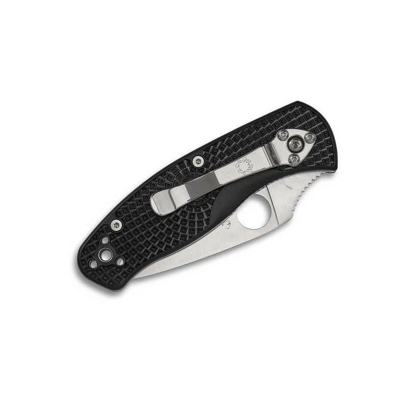 Couteau Spyderco Persistence Noir Mixte C136PSBK 2 Couteau Spyderco Persistence Noir Mixte C136PSBK – Image 2