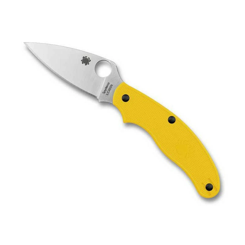 Couteau Spyderco UK Penknife Salt Jaune 1 Couteau Spyderco UK Penknife Salt Jaune