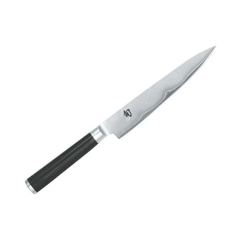 Couteau Universel Kai 15cm Shun Damas Inox 1 Couteau Universel Kai 15cm Shun Damas Inox