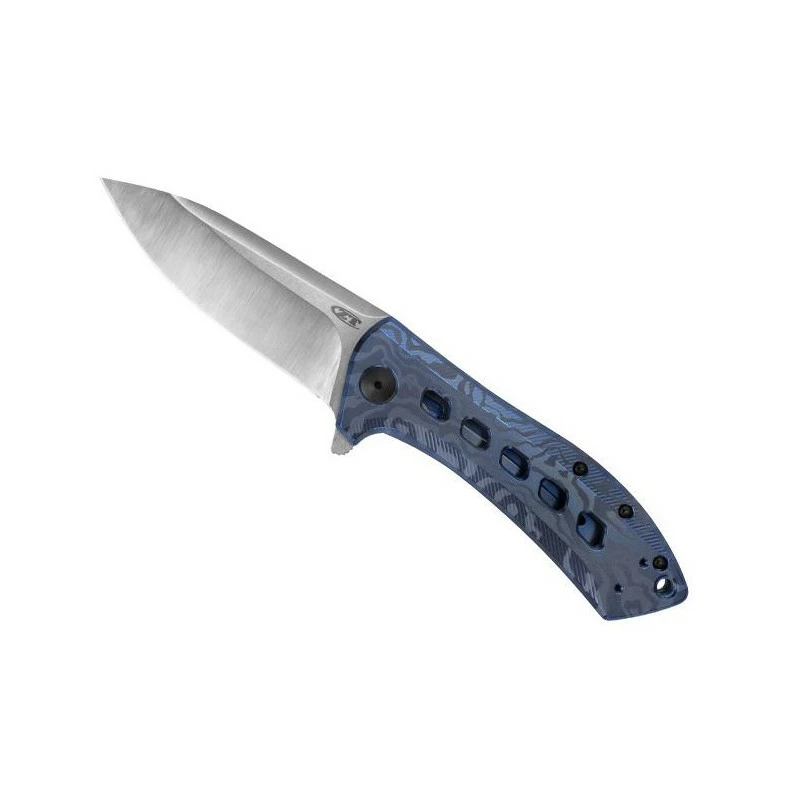 Couteau Zero Tolerance 0801TI Bleu 1 Couteau Zero Tolerance 0801TI Bleu