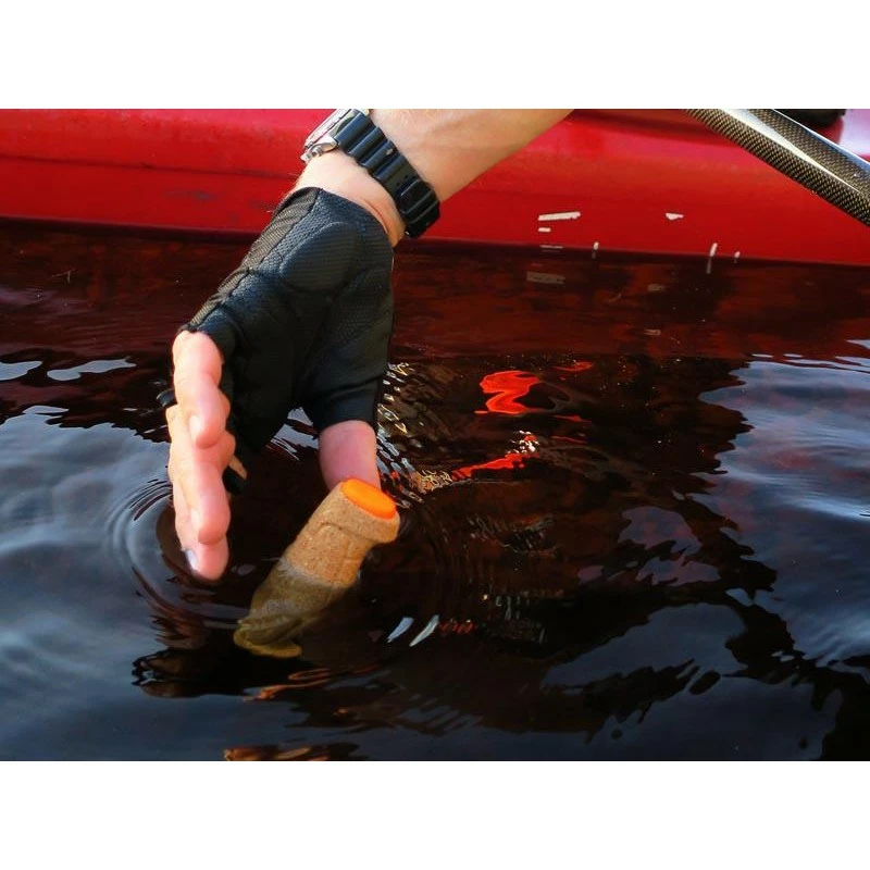 Poignard Flottant Mora Liege/orange Inox 5 Poignard Flottant Mora Liege/orange Inox – Image 5