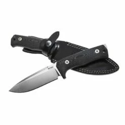 Poignard LionSteel T5 Micarta Gris/noir -Des Couteaux Soldes Magasin poignard lionsteel t5 micarta grisnoir 1