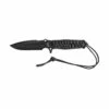 Poignard Maraudeur Paracord 550 Noir Lisse - TB Outdoor
