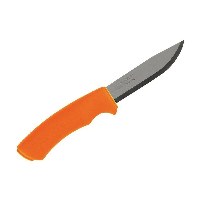 Poignard Mora Bushcraft Orange Inox - Couteau Fixe 1 Poignard Mora Bushcraft Orange Inox - Couteau Fixe