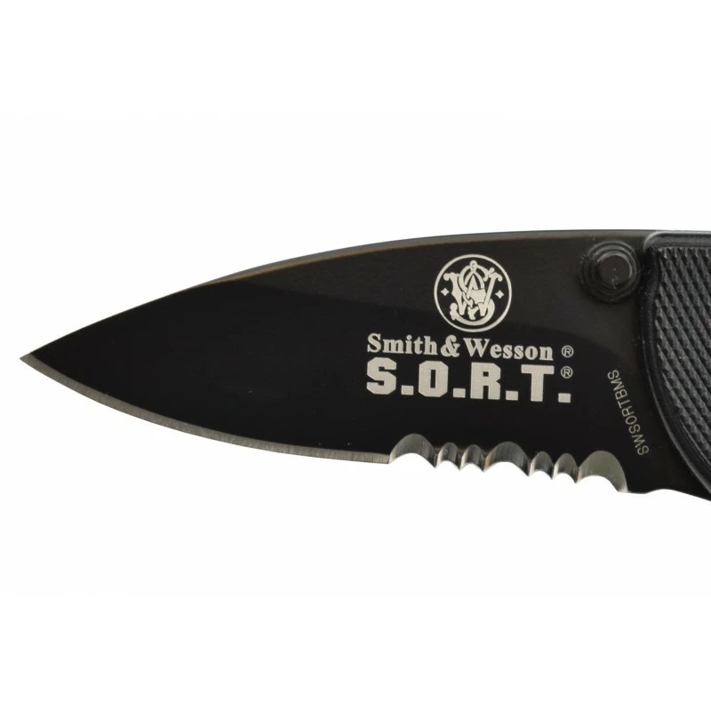 Smith & Wesson SWSORTBMS - Couteau Ouverture Assistée 4034 Alu 2 Smith & Wesson SWSORTBMS - Couteau Ouverture Assistée 4034 Alu – Image 2